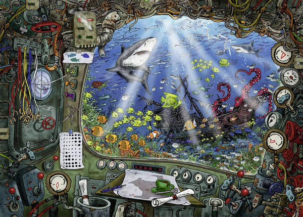 Ravensburger - ESCAPE 4 Submarine Jigsaw Puzzle (759 Pieces)