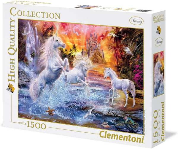 Clementoni - Collection - Wild Unicorns Jigsaw Puzzle (1500 Pieces) 31805