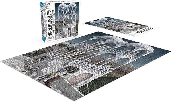 Buffalo Games - M.C. Escher - Belvedere - 1000 Piece Jigsaw Puzzle