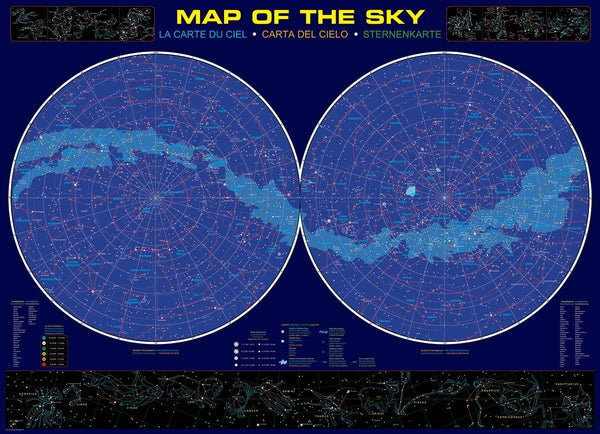 EuroGraphics Map of The Sky 1000-Piece Puzzle