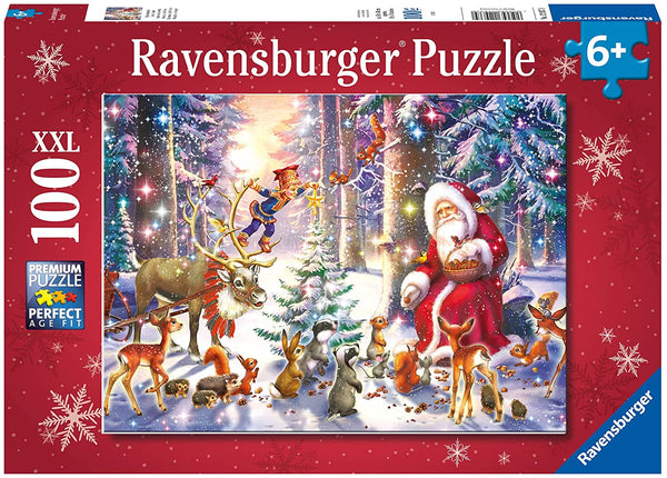 Ravensburger - Christmas in the Forest Jigsaw Puzzle (100 Pieces)