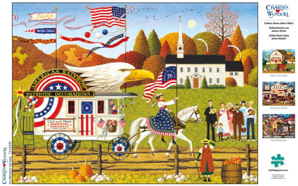Buffalo Games - Charles Wysocki - So Proudly We Hail - 1000 Piece Jigsaw Puzzle