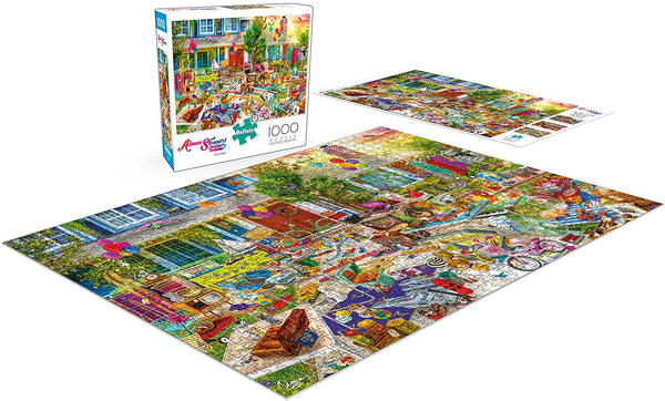 Buffalo Games - Aimee Stewart Yard Sale - 1000 Piece Jigsaw Puzzle