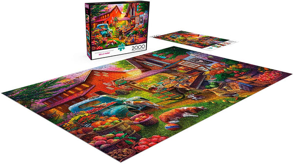 Buffalo Games - Bell's Farm - 2000 Piece Jigsaw Puzzle