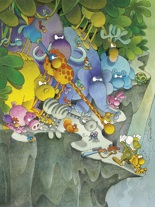 Clementoni - Mordillo - The Surrender Jigsaw Puzzle (500 pieces) 35080