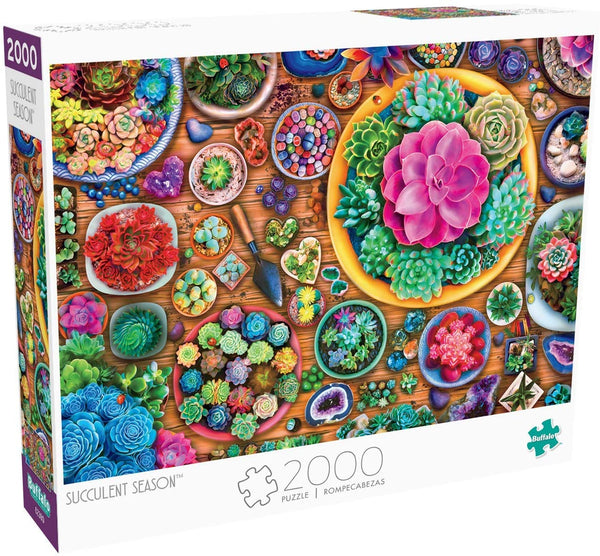Buffalo Games - Succulent Season - 2000 Piece Jigsaw Puzzle