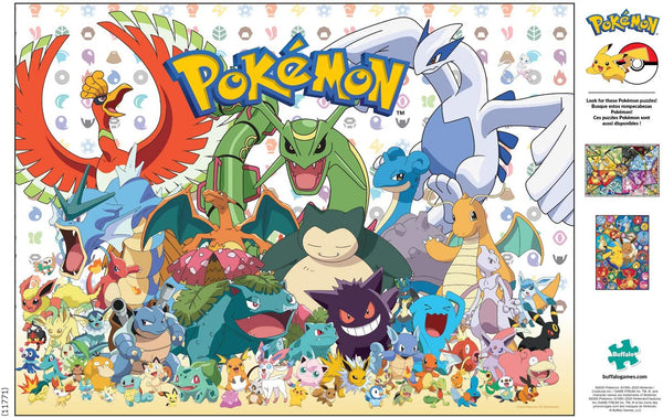 Buffalo Games - Pokemon - Fan Favorites - 1000 Piece Jigsaw Puzzle