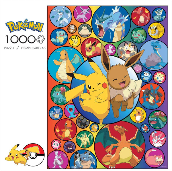 Buffalo Games - Pokemon - Pokemon Bubbles - 1000 Piece Jigsaw Puzzle