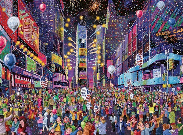 Ravensburger - New Years in Times Square Jigsaw Puzzle (500 Pieces) 16423