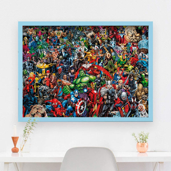 Clementoni - Marvel Impossible Jigsaw Puzzle (1000 Pieces)