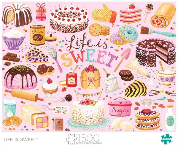 Buffalo Games - Life is Sweet - 1500 Piece Jigsaw Puzzle
