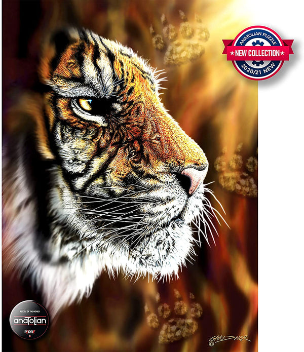 Anatolian - Wild Tiger Jigsaw Puzzle (1000 Pieces)
