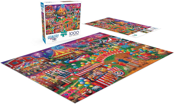 Buffalo Games - Country Life Collection - Country Fair - 1000 Piece Jigsaw Puzzle