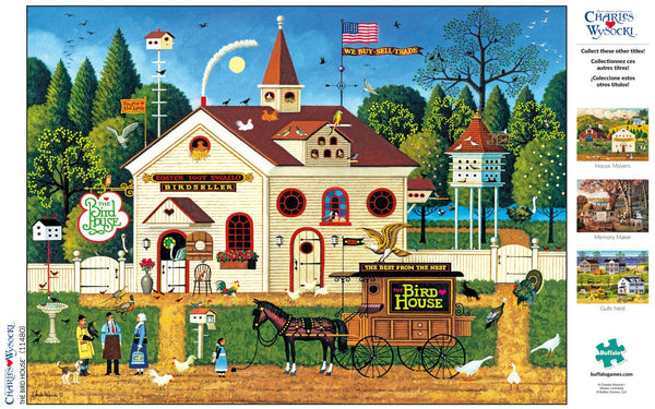 Buffalo Games - Charles Wysocki - The Bird House - 1000 Piece Jigsaw Puzzle