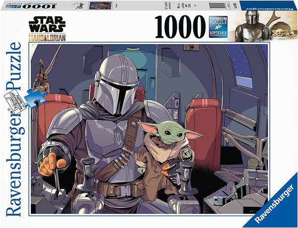 Ravensburger - Star Wars - The Mandalorian Jigsaw Puzzle (1000 Pieces)