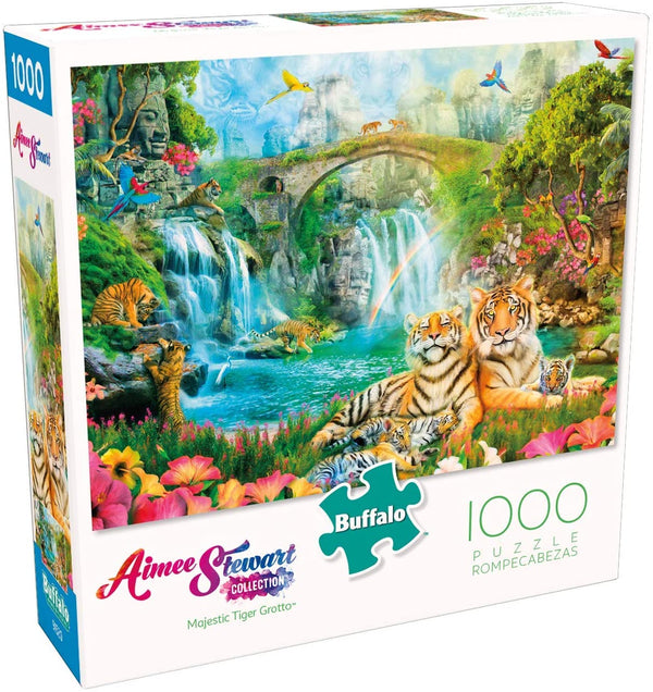 Buffalo Games - Aimee Stewart - Majestic Tiger Grotto - 1000Piece Jigsaw Puzzle