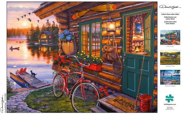 Buffalo Games Summertime by Darrell Bush Jigsaw Puzzle (1000 Piece)