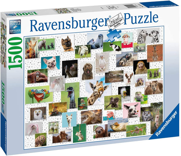 Ravensburger - Funny Animals Jigsaw Puzzle (1500 Pieces)