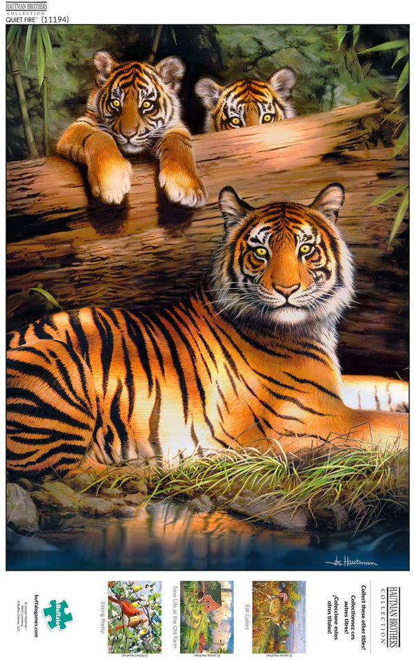 Buffalo Games - Hautman Brothers - Quiet Fire - 1000 Piece Jigsaw Puzzle