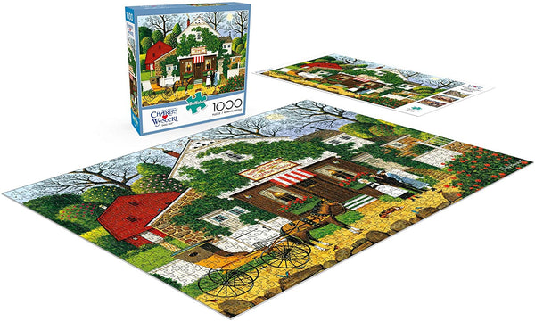 Buffalo Games - Charles Wysocki - Small Talk - 1000 Piece Jigsaw Puzzle