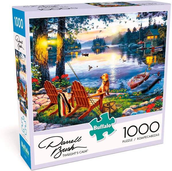 Buffalo Games - Darrell Bush - Twillight's Calm - 1000 Piece Jigsaw Puzzle