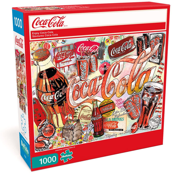 Buffalo Games - Enjoy Coca-Cola - 1000 Piece Jigsaw Puzzle