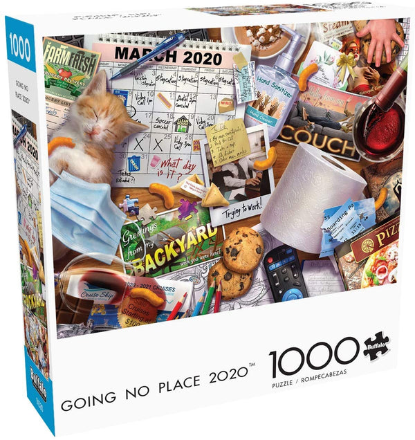 Buffalo Games - Aimee Stewart - Going No Places 2020 - 1000 Piece Jigsaw Puzzle