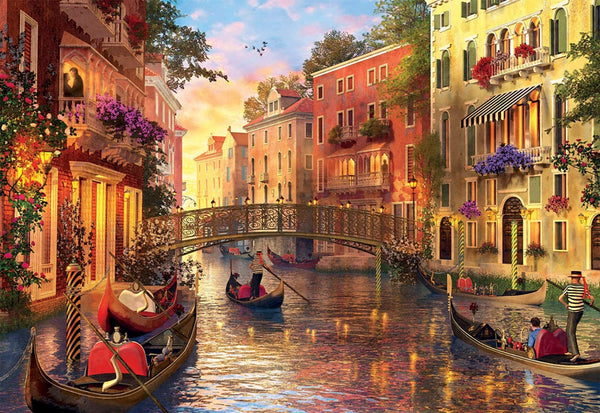 Educa - Sunset In Venice Jigsaw Puzzle (1500 Pieces)