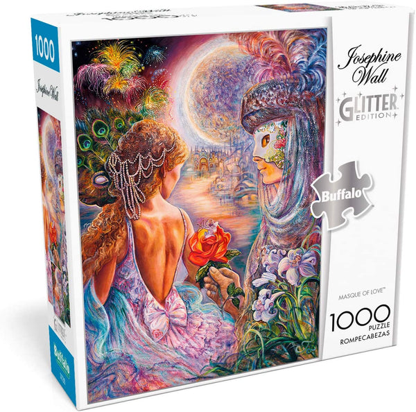 Buffalo Games - Josephine Wall - Masque of Love - Glitter Edition - 1000 Piece Jigsaw Puzzle