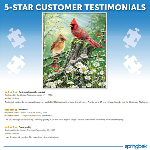 Springbok - Golden Light - 500 Piece Jigsaw Puzzle - Large 23.5