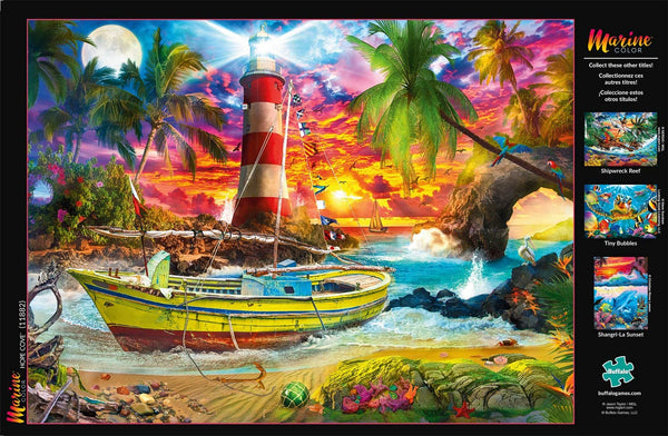 Buffalo Games - Marine Color - Hope Cove - 1000 Piece Jigsaw Puzzle