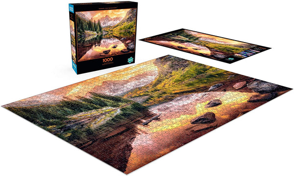 Buffalo Games - Maroon Lake Reflection - 1000 Piece Jigsaw Puzzle