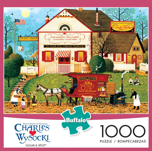 Buffalo Games - Charles Wysocki - Sugar and Spice - 1000 Piece Jigsaw Puzzle
