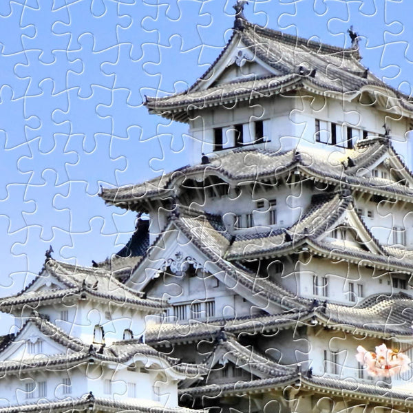 Pintoo - Himeji-jo Cherry Blossom Plastic Jigsaw Puzzle (1000 Pieces)