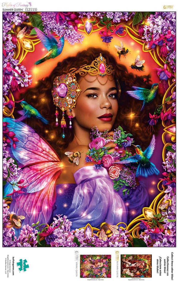 Buffalo Games - Flights of Fantasy - Summer Queen - 1000 Piece Jigsaw Puzzle