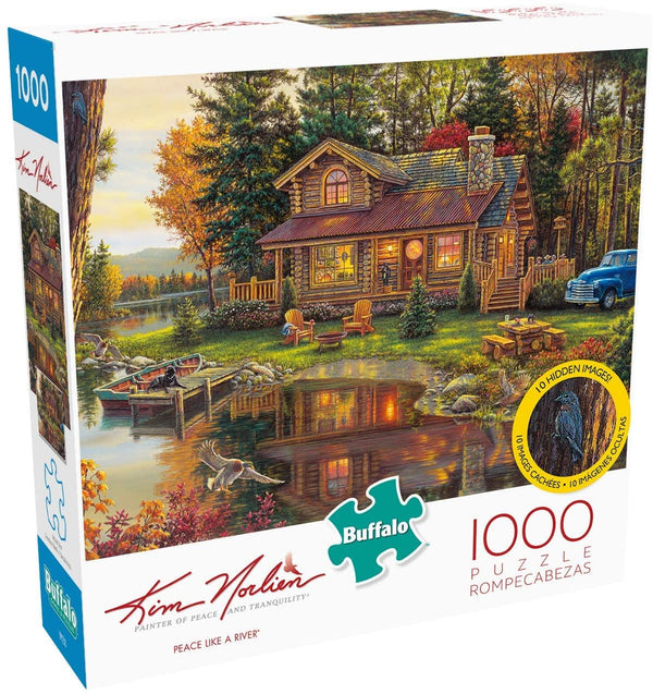 Buffalo Games - Kim Norlien - Peace Like A River - 1000 Piece Jigsaw Puzzle