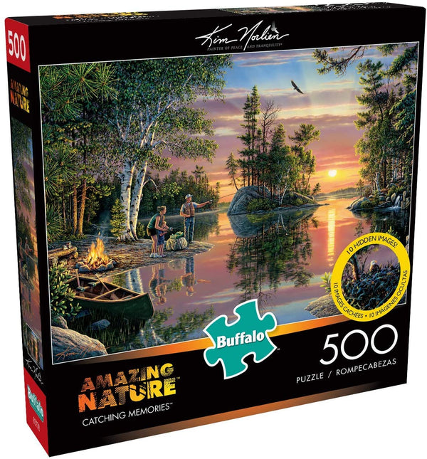 Buffalo Games - Amazing Nature Collection - Kim Norlien - Catching Memories - 500 Piece Jigsaw Puzzle