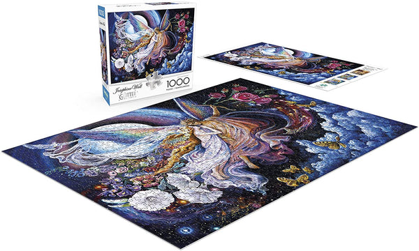Buffalo Games - Josephine Wall - Eros and Psyche (Glitter Edition) - 1000 Piece Jigsaw Puzzle