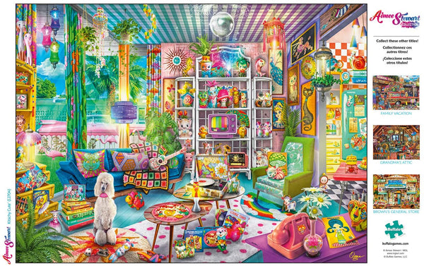 Buffalo Games - Aimee Stewart - Kitschy Cute - 1000 Piece Jigsaw Puzzle