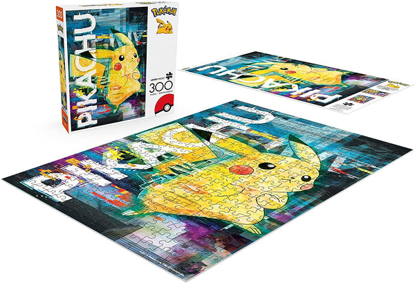 Buffalo Games - Pokemon - Pikachu Distortion - 300 Large Piece Jigsaw Puzzle