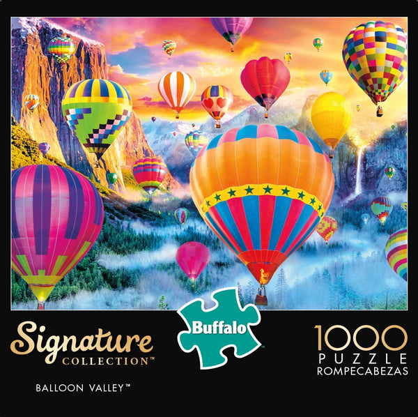 Buffalo Games - Signature Collection - Balloon Valley - 1000 Piece Jigsaw Puzzle