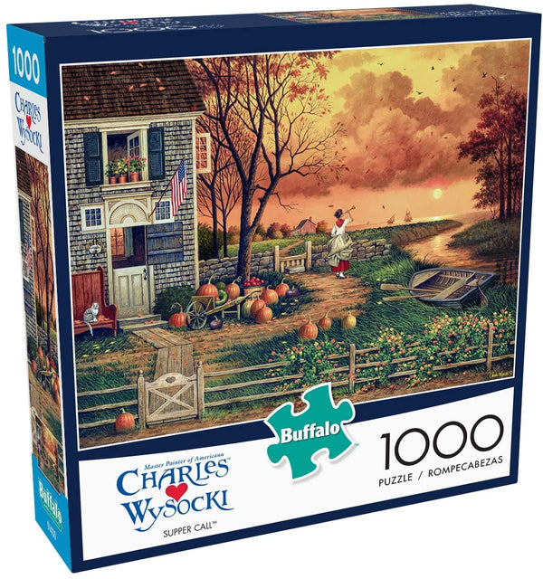 Buffalo Games - Charles Wysocki - Supper Call - 1000 Piece Jigsaw Puzzle