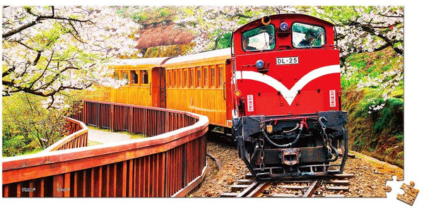 Pintoo - Forest Train Showpieces XS Plastic Jigsaw Puzzle (253 Pieces)