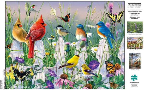 Buffalo Games - Hautman Brothers - Birds & Butterflies - 1000 Piece Jigsaw Puzzle