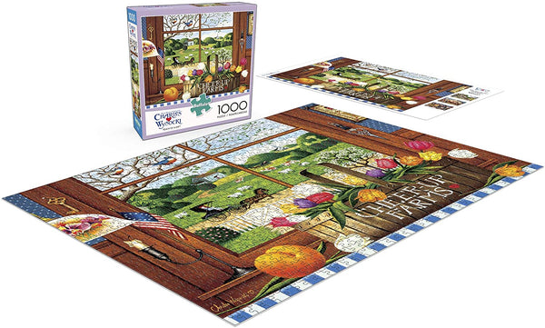 Buffalo Games - Charles Wysocki - Peach of A Day - 1000 Piece Jigsaw Puzzle