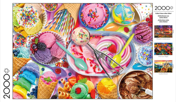 Buffalo Games - Ice Cream Social - 2000 Piece Jigsaw Puzzle