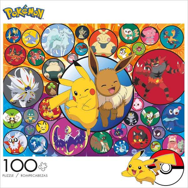 Buffalo Games - Pokemon Alola Region - 100 Piece Jigsaw Puzzle