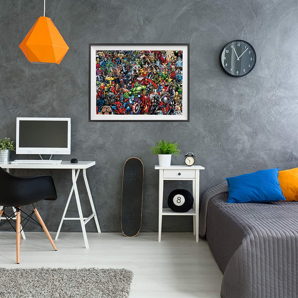 Clementoni - Marvel Impossible Jigsaw Puzzle (1000 Pieces)