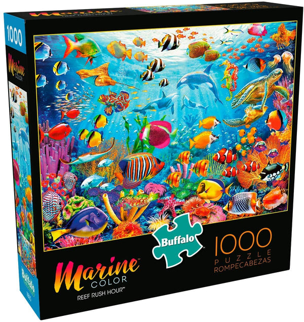 Buffalo Games - Reef Rush Hour - 1000 Piece Jigsaw Puzzle