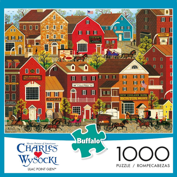 Buffalo Games - Charles Wysocki - Lilac Point Glen - 1000 Piece Jigsaw Puzzle